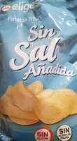 Patatas fritas sin sal añadida