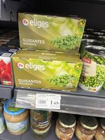Guisantes medianos