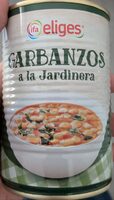 Garbanzos a la jardinera