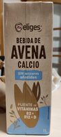 Bebida avena calcio