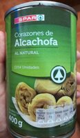 Corazones de alcachofa al natural