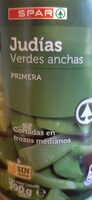 Judías verdes anchas
