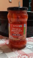 Tiras de pimiento rojo con ajo