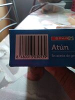 Atún en aceite de girasol