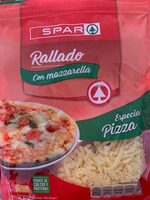 Rallado con mozzarela