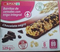 Barritas de cereales con trigo integral
