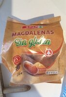 Magdalenas sin gluten
