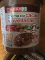 Crema de cacao y avellana