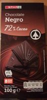 Chocolate Negro 72% Cacao