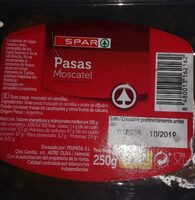 Pasas moscatel