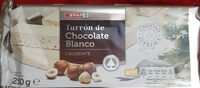 Turrón chocolate blanco