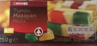 Turrón Mazapán Fruta