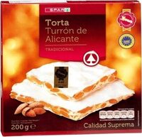 Torta Turrón de Alicante tradicional