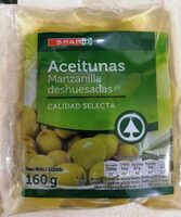 Aceitunas verdes manzanilla deshuesadas