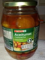 Aceitunas gazpacha con hueso