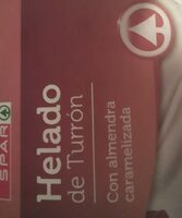 Helado de turrón