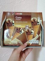 Helado spar sabor choco y vainilla