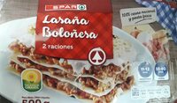 Lasaña boloñesa