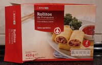 Rollitos de primavera con verduras y carne