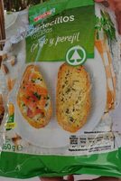 Panecillos tostados con ajo y perejil