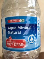 Agua mineral natural