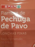 Fiambre de pavo finas lonchas