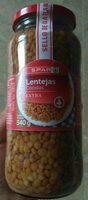 Lentejas cocidas extra