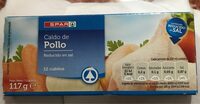Caldo de pollo reducido en sal