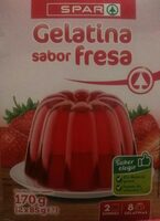 Gelatina sabor fresa