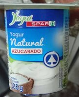 Yogurt natural azucarado