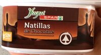 Natillas de chocolate