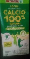 Leche calcio semidesnatada