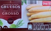 Espárragos blancos gruesos