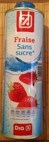 Sirop de fraise sans sucre