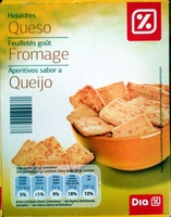 Feuilletés goût fromage