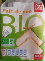 Pain de mie Bio