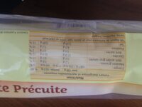 Baguette précuite