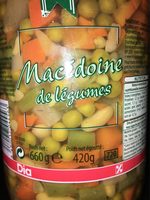 Macédoine de légumes