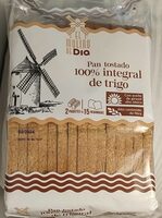 Pan tostado 100 integral