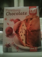Panettone de chocolate