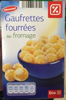Gaufrettes fourrées au fromage