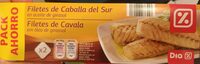 Filetes de caballa del sur