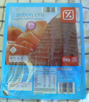 Jambon cru allégé en mg
