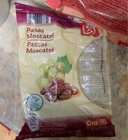 Pasas moscatel