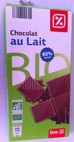 Chocolat au lait 40  % cacao