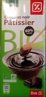 Chocolat noir pâtissier Bio