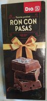 Turrón ron con pasas