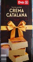 Turrón crema catalana