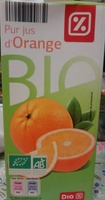 Pur jus d'orange Bio