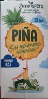 Zumo de piña sin azúcares añadidos